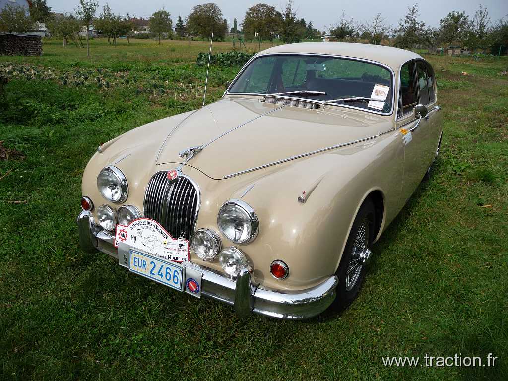 2014_Rustenhart (64).JPG - 34ème Randonnée Internationale des Vendanges organisée par le CVAAM, Jaguar - 3,4 MK2